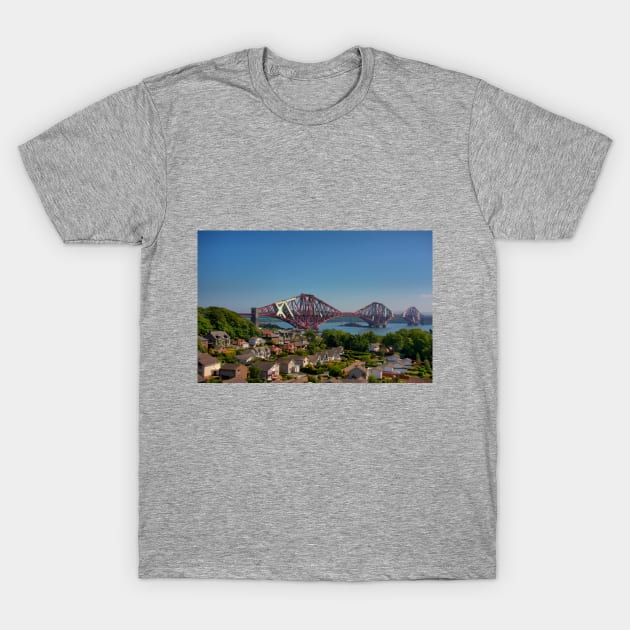 The Forth Bridge from North Queensferry T-Shirt by tomg